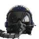 HGU-33 Top Gun Jester V. 2 Flight Fighter Pilot Helmet + MBU Masker Oxygen