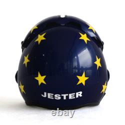 HGU-33 Top Gun Jester V. 2 Flight Fighter Pilot Helmet + MBU Masker Oxygen