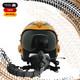 HGU-33 Top Gun Jolly Rogers V. 2 Flight Fighter Pilot Helmet + MBU Masker Oxygen