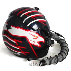 HGU-33 Top Gun Maverick Flight Fighter Pilot Helmet + MBU Masker Oxygen