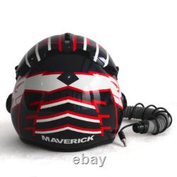 HGU-33 Top Gun Maverick Flight Fighter Pilot Helmet + MBU Masker Oxygen