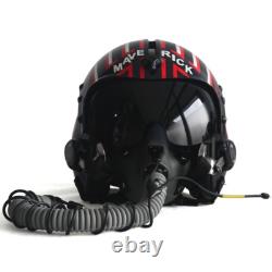 HGU-33 Top Gun Maverick Flight Helmet Movie Prop Pilot & MBU-12 Oxygen Mask