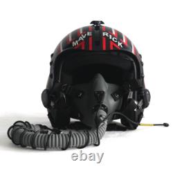 HGU-33 Top Gun Maverick Flight Helmet Movie Prop Pilot & MBU-12 Oxygen Mask