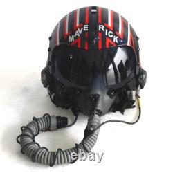 HGU-33 Top Gun Maverick Flight Helmet Movie Prop Pilot + MBU Mask Oxygen