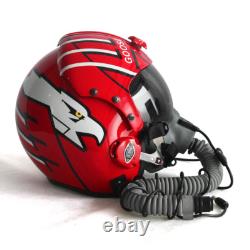 HGU-33 Top Gun Maverick Goose Flight Fighter Pilot Helmet + MBU Masker Oxygen