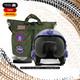 HGU-33 Top Gun Merlin Flight Fighter Pilot Helmet + Green Bag Full Set