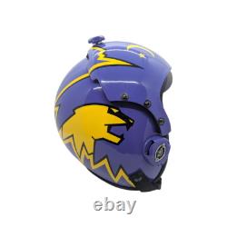 HGU-33 Top Gun Merlin Flight Fighter Pilot Helmet + Green Bag Full Set