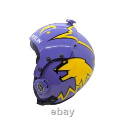 HGU-33 Top Gun Merlin Flight Fighter Pilot Helmet + Green Bag Full Set
