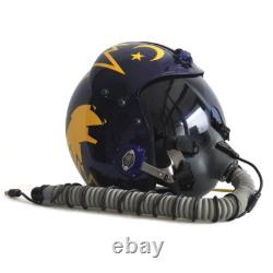 HGU-33 Top Gun Merlin V. 2 Flight Helmet Movie Prop Pilot & MBU-12 Oxygen Mask