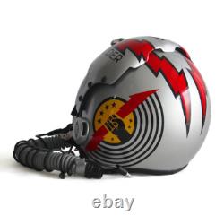 HGU-33 Top Gun Slider Flight Helmet Movie Prop Pilot & MBU-12 Oxygen Mask
