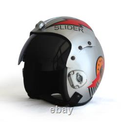 HGU-33 Top Gun Slider Flight Helmet Movie Prop of USN United States Navy Pilot