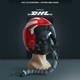 HGU-33 Top Gun Sundown Fighter Pilot Flight Helmet Prop + MBU-12 Oxygen Mask