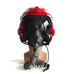 HGU-33 Top Gun Sundown Fighter Pilot Flight Helmet Prop + MBU-12 Oxygen Mask