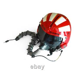 HGU-33 Top Gun Sundown Flight Fighter Pilot Helmet + MBU Masker Oxygen