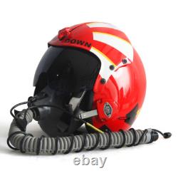 HGU-33 Top Gun Sundown Flight Helmet Movie Prop USN Pilot & MBU-12 Oxygen Mask