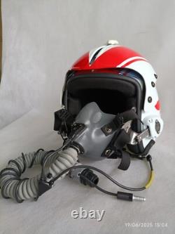 HGU-33 Wolfpack Flight Fighter Pilot Helmet Movie Prop + MBU Masker Oxygen