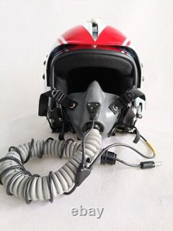 HGU-33 Wolfpack Flight Fighter Pilot Helmet Movie Prop + MBU Masker Oxygen