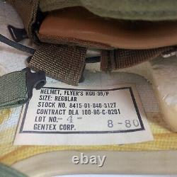 HGU-39/P Pilot's U. S. Military Flight Helmet Helicopter Gentex