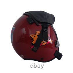 HGU-55 Harvard Flight Fighter Pilot Helmet + MBU Masker Oxygen