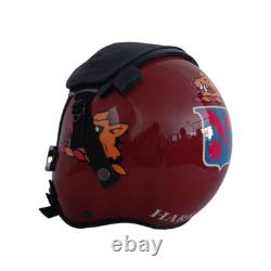 HGU-55 Harvard Flight Fighter Pilot Helmet + MBU Masker Oxygen