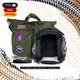HGU-55 Plain Grey Rubber Flight Fighter Pilot Helmet Prop + Green Bag Full Set