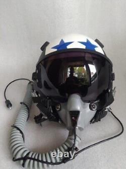 HGU 55 STYLE Bounty FLIGHT HELMET with Mask FIGHTER PILOT REPRO Prop TFC