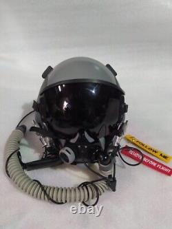 HGU 55 STYLE FLIGHT HELMET with Repro mbu 20 FIGHTER PILOT REPRO Prop TFC