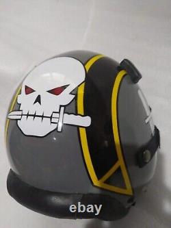 HGU 55 STYLE TOPGUN HangMan FLIGHT HELMET / AVIATOR FIGHTER PILOT REPRO Tfc