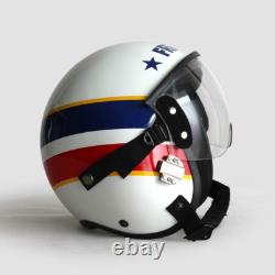 HGU-55 Top Gun 2 Fritz Flight Helmet Movie Prop Pilot Aviator USN Navy