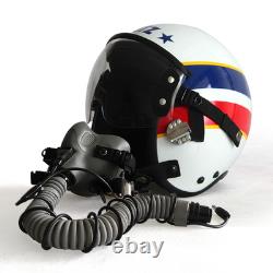 HGU-55 Top Gun 2 Maverick 2022 Fritz Fighter Pilot Flight Helmet + Oxygen Mask HGU-55 Top Gun 2 Maverick 2022 Fritz Fighter Pilot Flight Helmet + Oxygen Mask