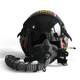 HGU-55 Top Gun 2 Maverick 2022 Halo Fighter Pilot Flight Helmet + Oxygen Mask