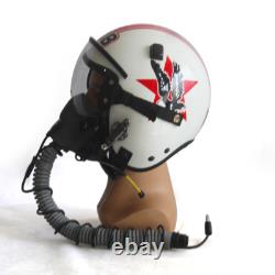 HGU-55 Top Gun BOB Fighter Pilot Flight Helmet Prop + MBU-12 Oxygen Mask