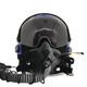 HGU-55 Top Gun Blue Omaha Flight Fighter Pilot Helmet + MBU Masker Oxygen
