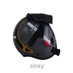 HGU-55 Top Gun Hangman Flight Fighter Pilot Helmet Prop + Green Bag