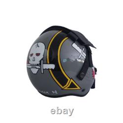 HGU-55 Top Gun Hangman Flight Fighter Pilot Helmet Prop + Green Bag