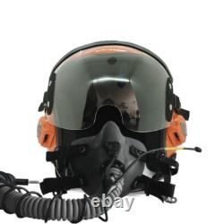 HGU-55 Top Gun Jolly Rogers Flight Fighter Pilot Helmet + MBU Masker Oxygen