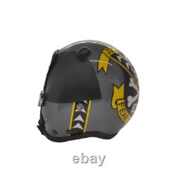 HGU-55 Top Gun Jolly Squadron LER Flight Fighter Pilot Helmet +MBU Masker Oxygen