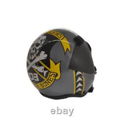 HGU-55 Top Gun Jolly Squadron LER Flight Fighter Pilot Helmet +MBU Masker Oxygen