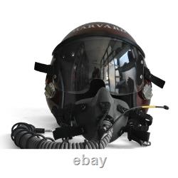 HGU-55 Top Gun Maverick 2022 Harvard Fighter Pilot Flight Helmet + Oxygen Mask
