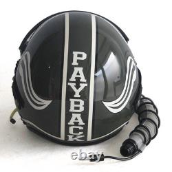 HGU-55 Top Gun Maverick 2022 Payback Fighter Pilot Flight Helmet + Oxygen Mask