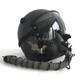 HGU-55 Top Gun Plain Grey Flight Helmet Movie Prop Pilot & MBU-12 Oxygen Mask