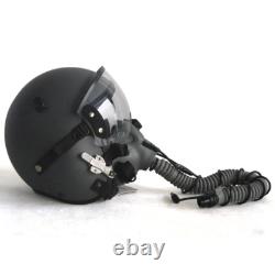 HGU-55 Top Gun Plain Grey Flight Helmet Movie Prop Pilot & MBU-12 Oxygen Mask