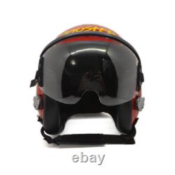 HGU-55 Top Gun Rooster Flight Fighter Pilot Helmet Movie Prop + Pin