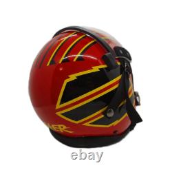 HGU-55 Top Gun Rooster Flight Fighter Pilot Helmet Movie Prop + Pin