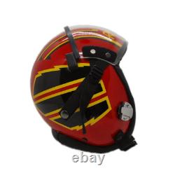 HGU-55 Top Gun Rooster Flight Fighter Pilot Helmet Movie Prop + Pin HGU-55 Top Gun Rooster Flight Fighter Pilot Helmet Movie Prop + Pin