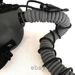 HGU-55 Top Gun Yale Flight Fighter Pilot Helmet + MBU Masker Oxygen