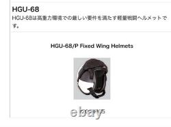 HGU-68/P Flight Helmet US Surplus Navy Pilot Aviation Gear From Japan