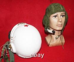 HIGH ALTITUDE MIG-21 FIGHTER PILOT HELMET Communication Helmet $ 249.9