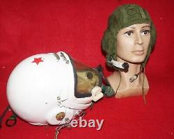 HIGH ALTITUDE MIG-21 FIGHTER PILOT HELMET Communication Helmet $ 249.9