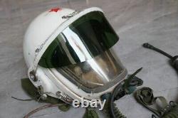 HIGH ALTITUDE MIG FIGHTER PILOT HELMET TK-1,1#(largest). No. 139